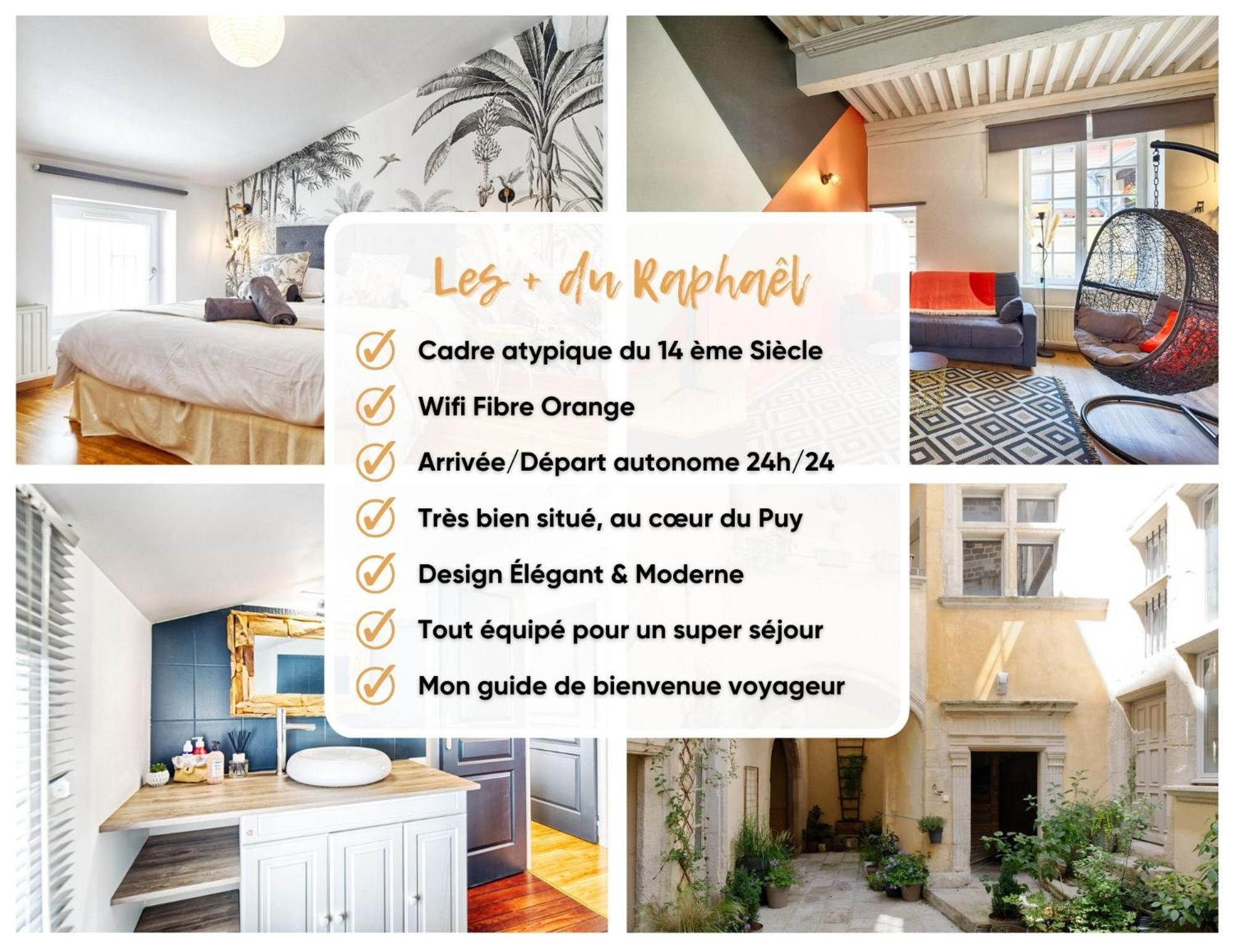 Apartamento Le Raphael Centre Historique Le Puy-en-Velay Exterior foto